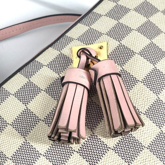LOUIS VUITTON Pink Damier Shoulder Bag - Picture 8 of 16